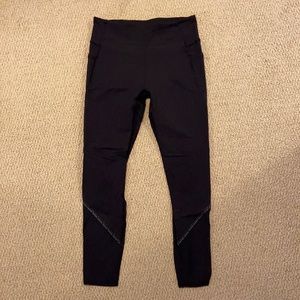Ivivva leggings with mesh back